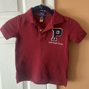 Polo by Ralph Lauren Kids Burgundy Polo Shirt